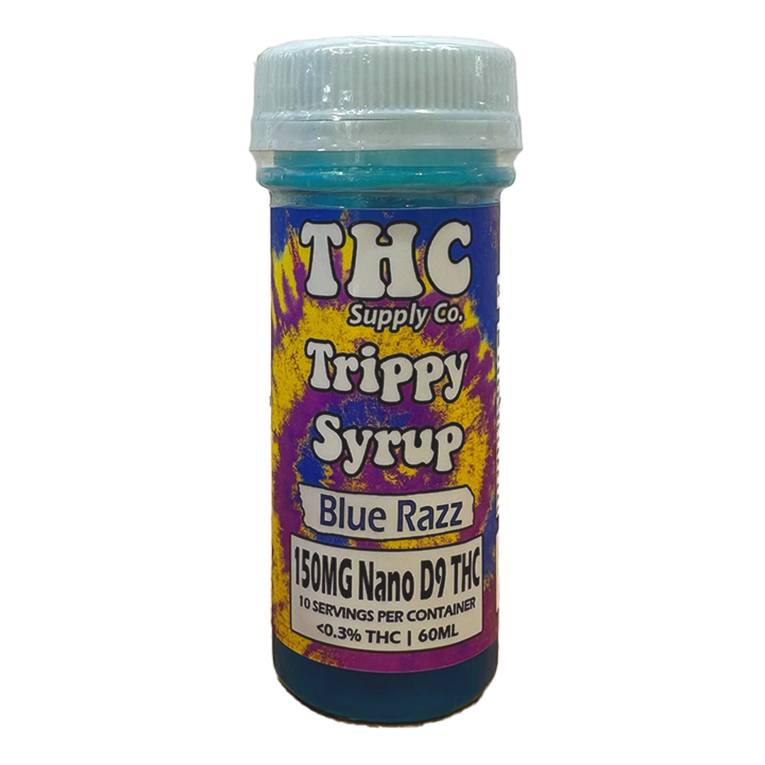 *THCSC Trippy Syrup 150MG Nano D9 Shot / Blue Razz
